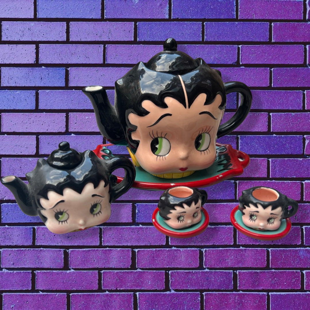 Betty Boop Tea Set – The Brooklyn Vintage Club