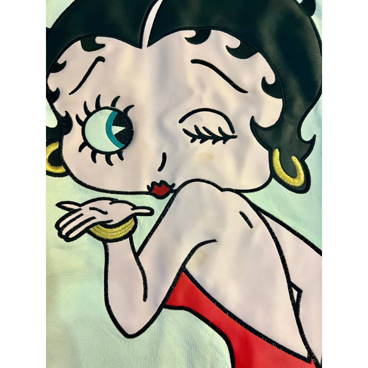 Vintage 90s Leather Betty Boop Jacket – The Brooklyn Vintage Club