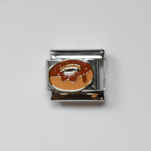 Chocolate Donut Italian Charm