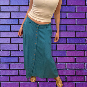 90s Italian Midi Skirt