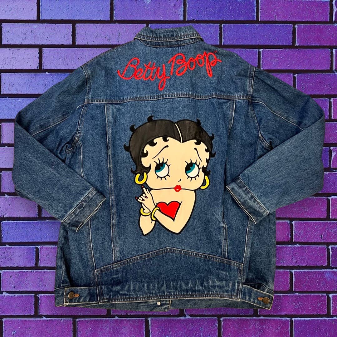 Vintage Betty Boop Jean Jacket