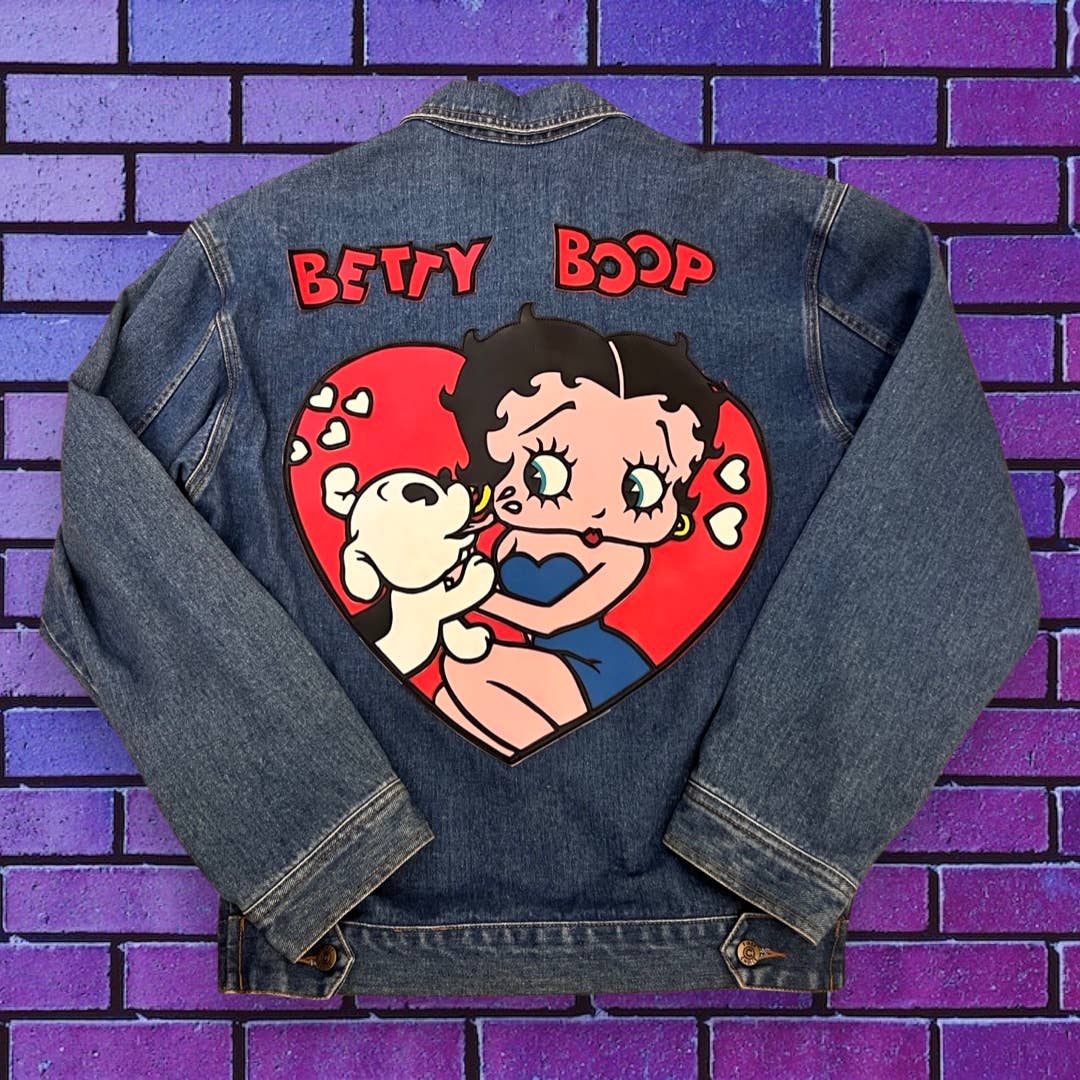 Vintage Betty Boop Jean Jacket