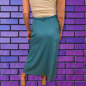 90s Italian Midi Skirt