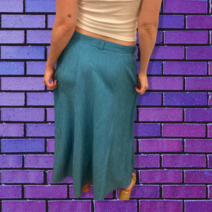 90s Italian Midi Skirt