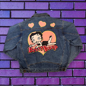 Vintage Betty Boop Jean Jacket