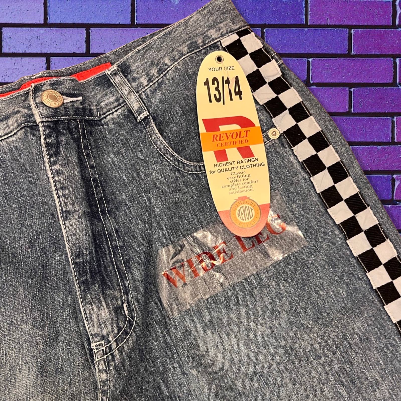 Vintage Dead stock Revolt Jeans