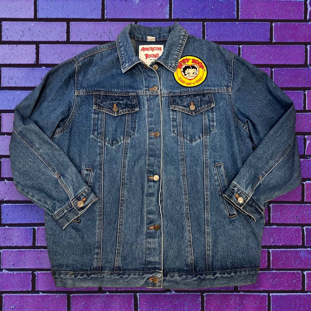 Vintage Betty Boop Jean Jacket