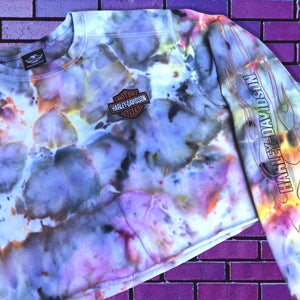 Harley Davidson Custom Dyed Crop Tee