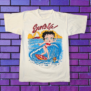 Surfs Up Betty Boop Tee