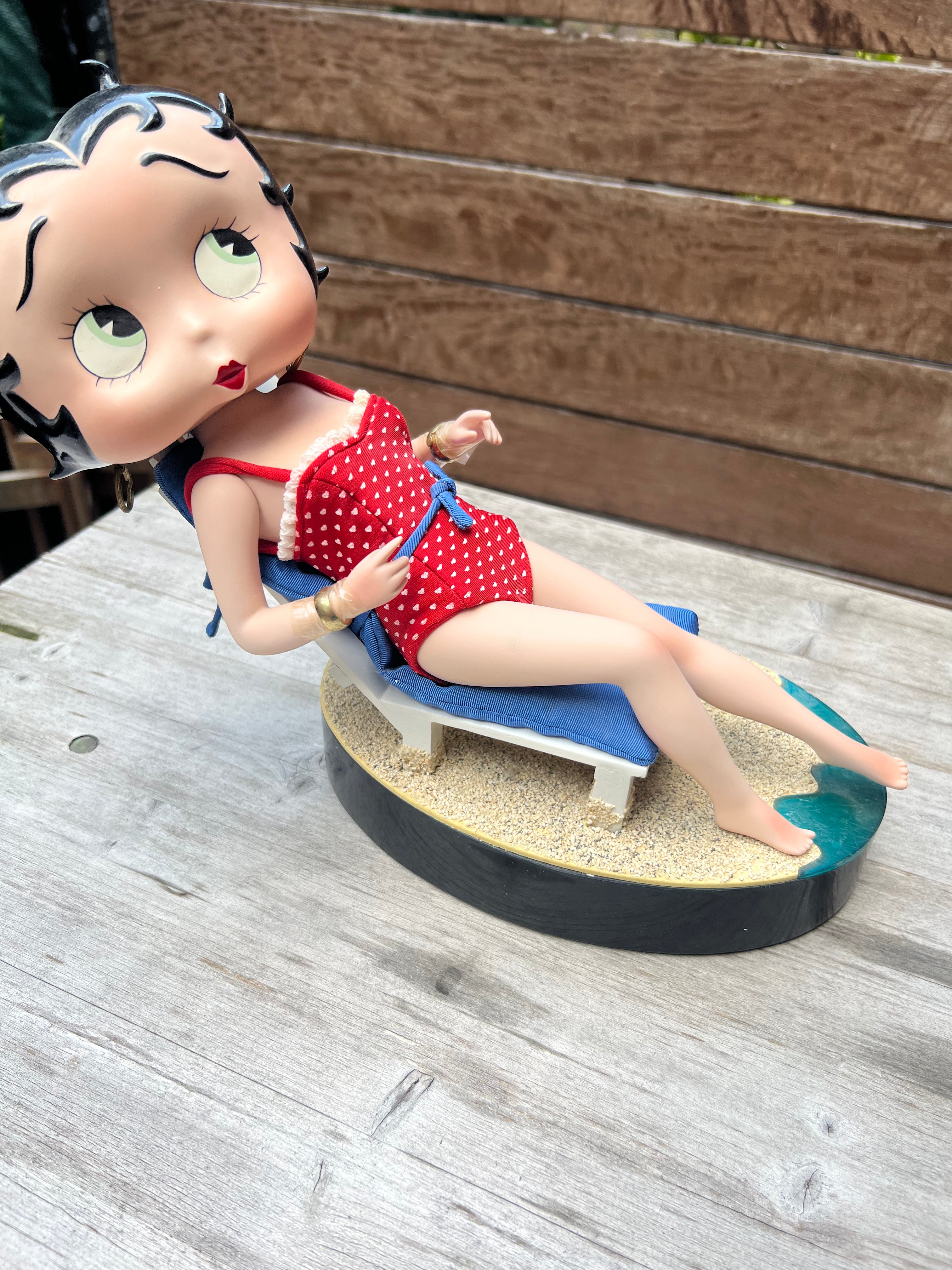 Betty Boop Danbury Mint 16” Porcelain Statue