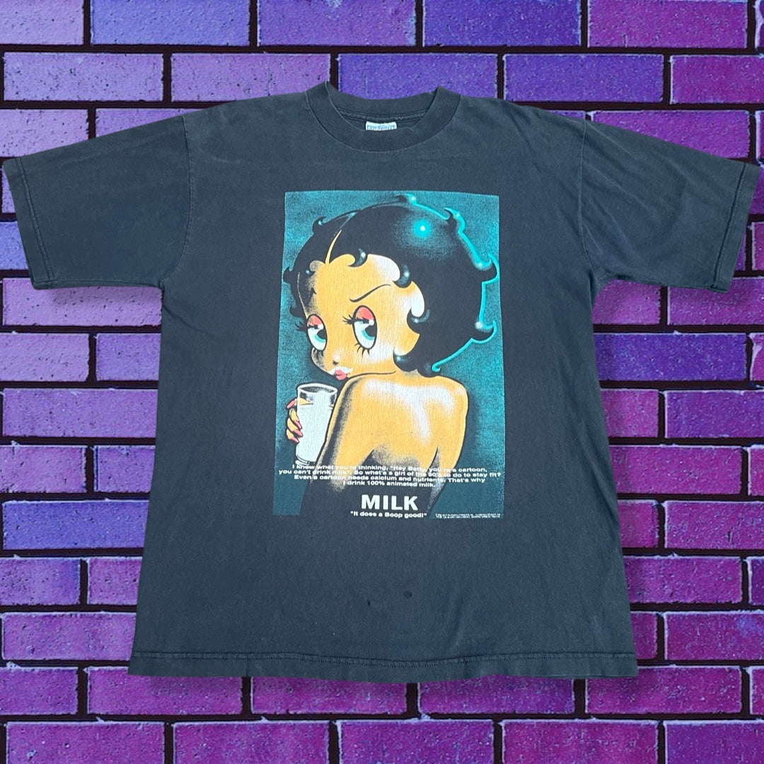 Betty Boop Got Milk Tee