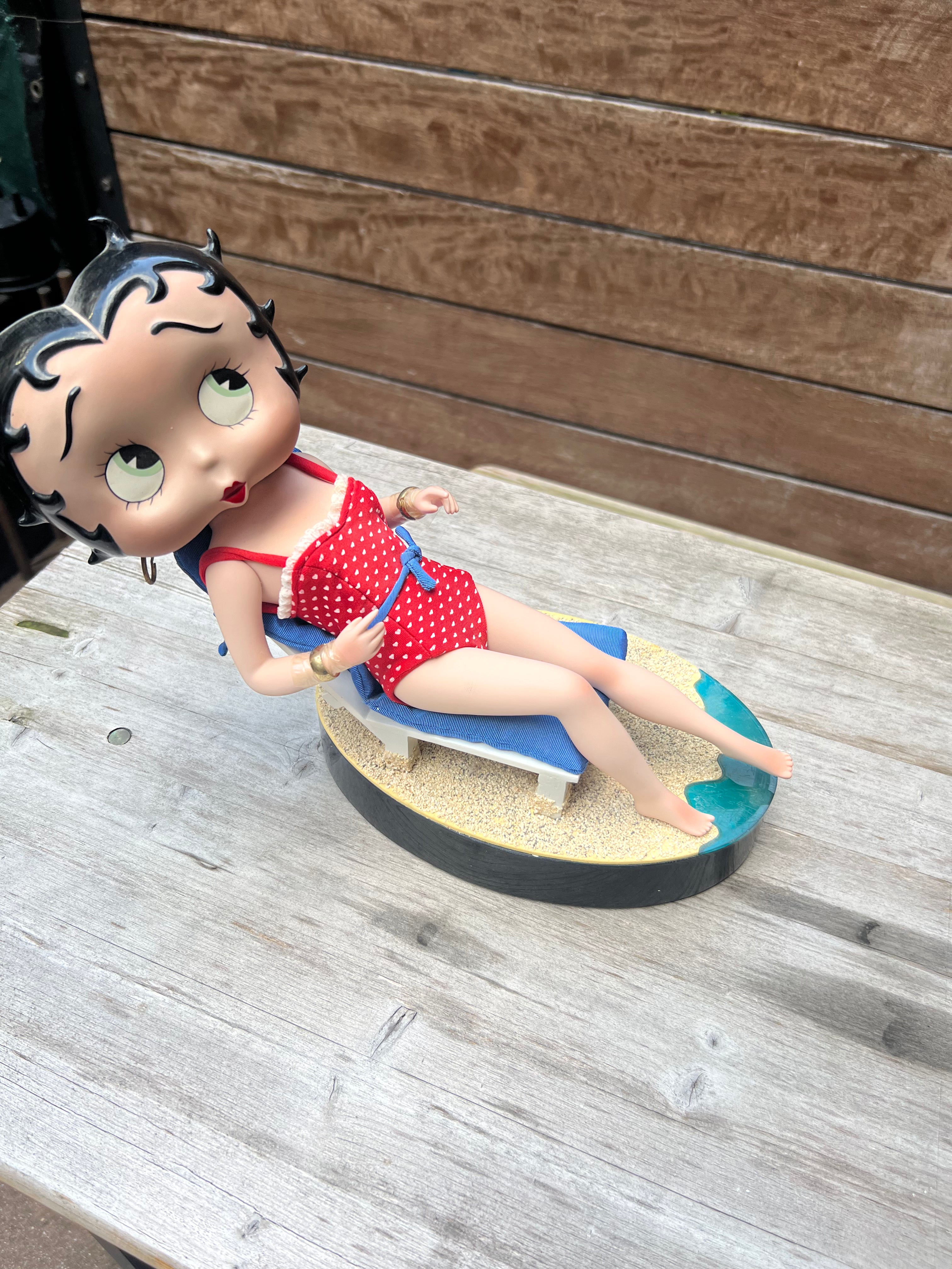 Betty Boop Danbury Mint 16” Porcelain Statue