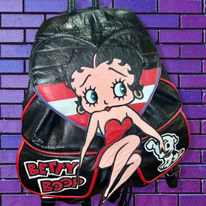 Vintage Betty Boop Leather Backpack – The Brooklyn Vintage Club