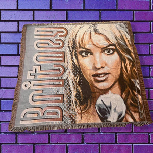 Britney Spears 2000 Tapestry Blanket